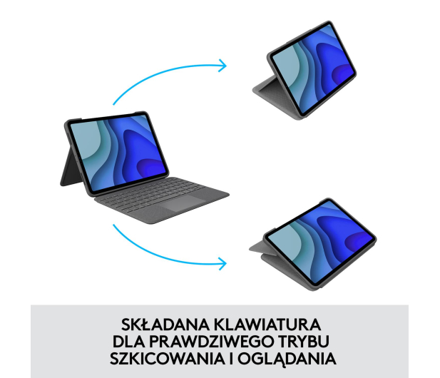 Logitech Folio Touch iPad Pro 11" (1., 2. i 3 gen) - 618907 - zdjęcie 10